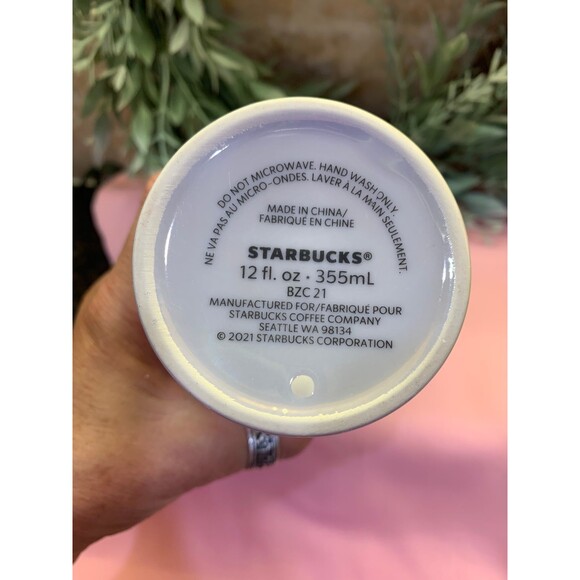 Starbucks Limited Edition Winter 2021 Mint Siren Double Wall Tumbler 12 OZ - Picture 6 of 8